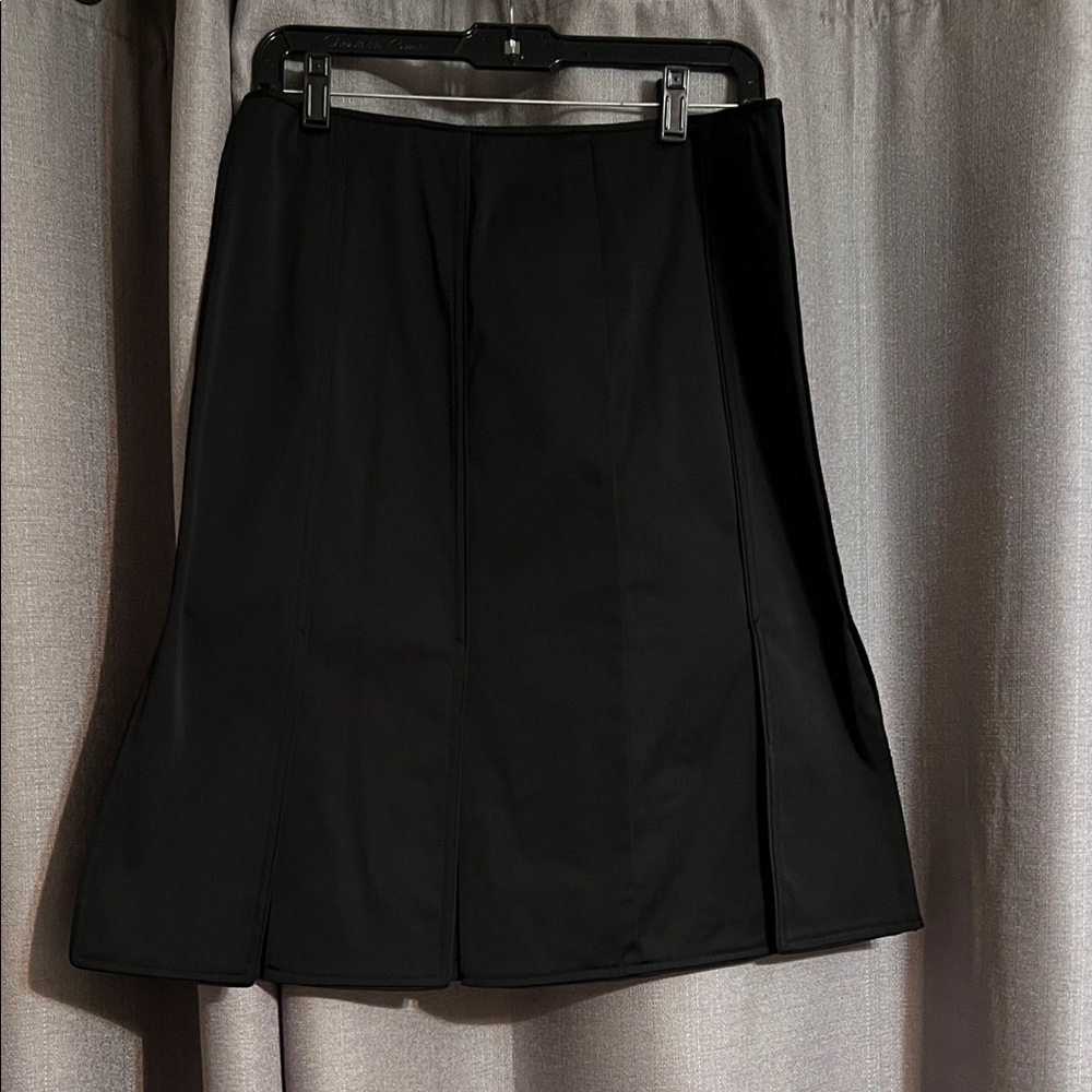 DKNYC Classic Black A-Line Skirt